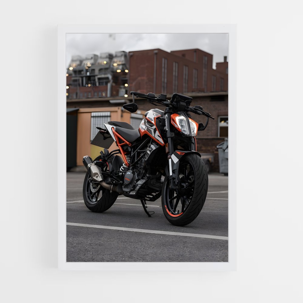 Poster KTM Passion – affiche KTM Moto (vue 3)
